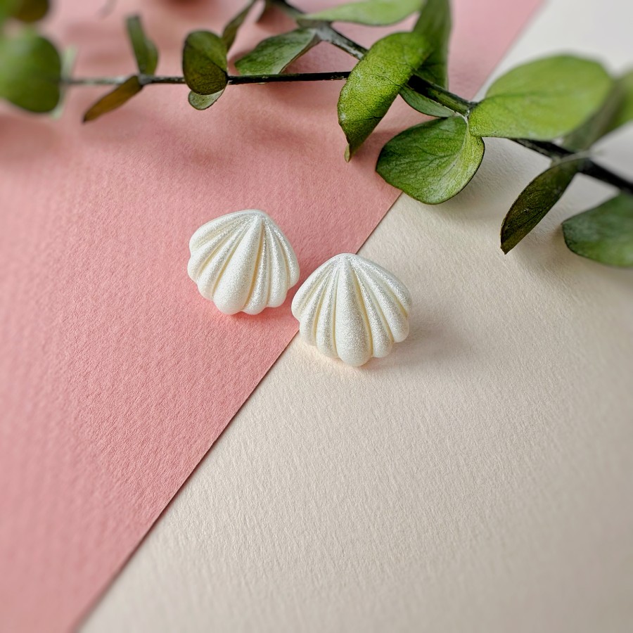 Auskarai Kriauklės |Mažos|AUP-38